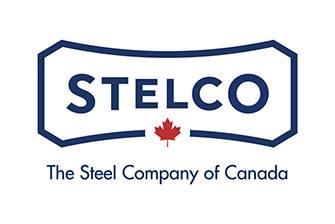 Stelco Company Logo with Tag Line - The Steel Company of Canada